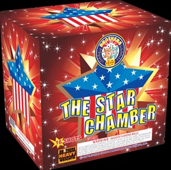 The Star Chamber - 16 Shot 500 Gram Fireworks Cake - Brothers