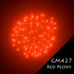 Red Peony - 36 Shots - Straight