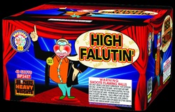 High Falutin - 49 Shot 500 Gram Fireworks Cake - Brothers