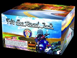 Hit the Road Jack - 49 Shot 500 Gram Fireworks Cake - Brothers