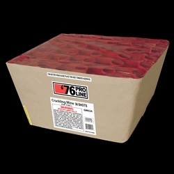 Z Crackling Mine - 36 Shot 500 Gram Fireworks Cake - 76 Pro Line