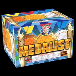 Medalist - 30 Shot 500 Gram Fireworks Cake - Brothers