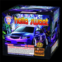 Hella Sweet - 16 Shot 500 Gram Fireworks Cake - Brothers