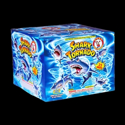 Shark Tornado - 25 Shot 500-Gram Fireworks Cake - Winda