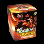 Angry Cowboy 16 Shot Fireworks Cake from Sky Bacon