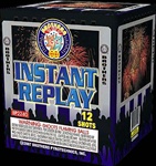 Instant Replay - 12 Shot Fireworks Cake - Brothers Pyrotechnics