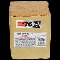 Gold Strobe - 16 Shots