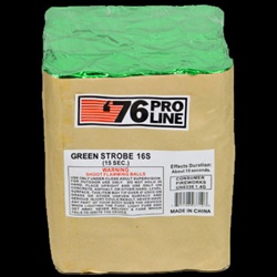 Green Strobe - 16 Shots