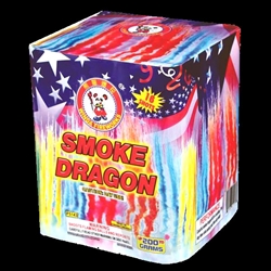 Smoke Dragon - 16 Shot Daytime Fireworks Cake - Winda