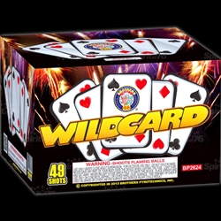 Wildcard - 49 Shot Fireworks Cake - Brothers