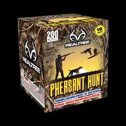 Pheasant Hunt - 16 Shot Fireworks Cake - Realtree