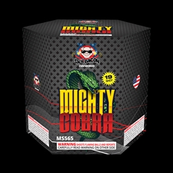 Mighty Cobra - 19 Shot Fireworks Cake - Sky Bacon