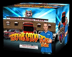 Truck Stop Joe 14 Shot 350 Gram Fireworks Cake from Sky Bacon