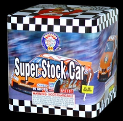 Super Stock Car - 16 Shot 350 Gram Fireworks Cake - Brothers Pyrotechnics