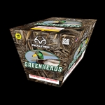 Greenheads - 15 Shot 350-Gram Fireworks Cake - Realtree