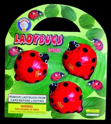 Ladybugs - Flying Novelty Firework - Brothers Pyrotechnics