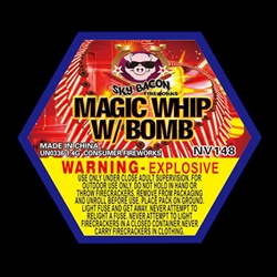 Magic Whip with Boom - Novelty Firework - Sky Bacon