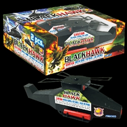 Blackhawk - Novelty Firework Helicopter - Firehawk