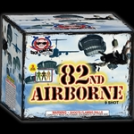 82nd Airborne - 9 Action Figures - 500 Gram Parachute Fireworks Cake - Sky Bacon