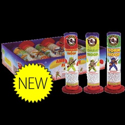 Airborne Troop Assortment (Chutes & Stars)