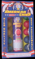 American Chief - Artillery Shell Fireworks, Ball Shells - Brother Pyrotechnics