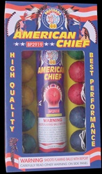 American Chief - Artillery Shell Fireworks, Ball Shells - Brother Pyrotechnics