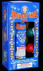 Artillery Shell - 1.75 Inch Single Break Ball shells from Brothers