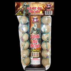 Game of Booms - 1.5 Inch Reloadable Shells - Sky Bacon
