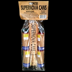 Supernova Cans - R,W,B Glitter