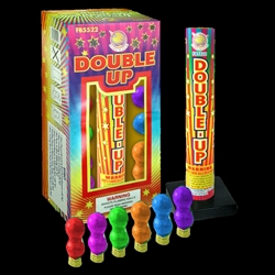 Double Up - Double Break Reloadable Fireworks Shells - Firehawk