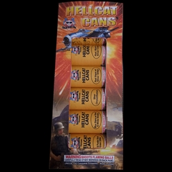 Hellcat Cans Bulk - Reloadable Fireworks Shells - Sky Bacon
