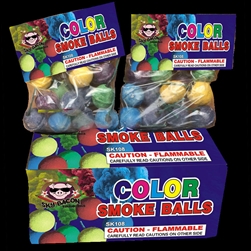 Color Smoke Balls - Assorted Colors - Sky Bacon