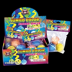 Jumbo Color Smoke Balls