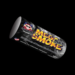 Mega Black Smoke - 60+ Second Duration Smoke Bomb - Sky Bacon