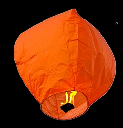 Sky Lantern - Orange- Sky Bacon