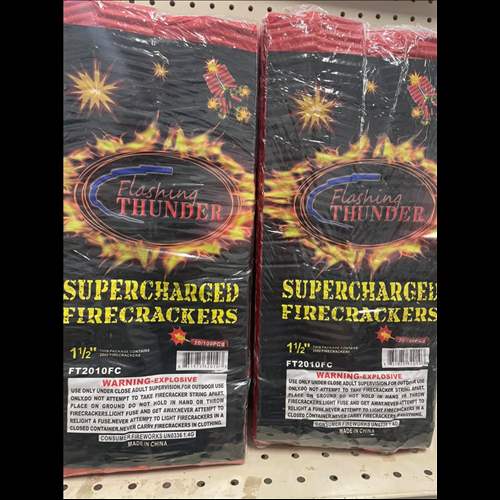 1.5" Supercharged Firecrackers - (16,000 Crackers)
