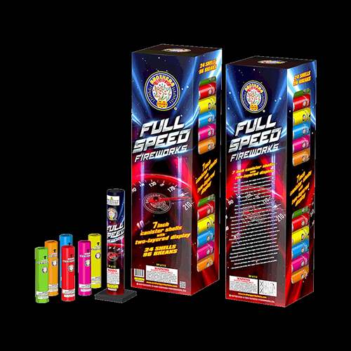 Full Speed 7-Inch Shells - 1.75" (60 gram canister)