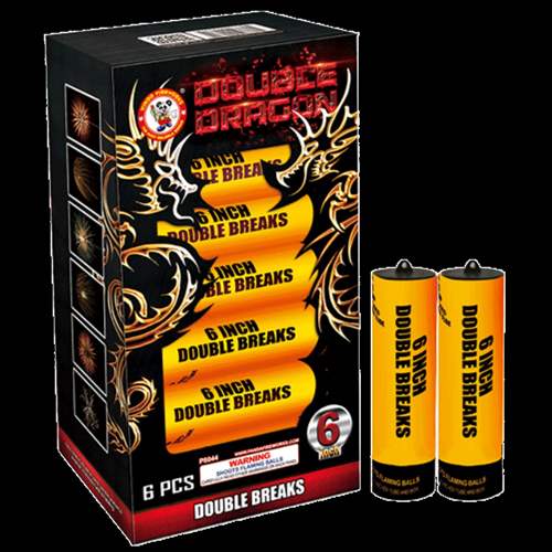 Double Dragon 6-Inch Double Break - 1.75" (60 gram canister)